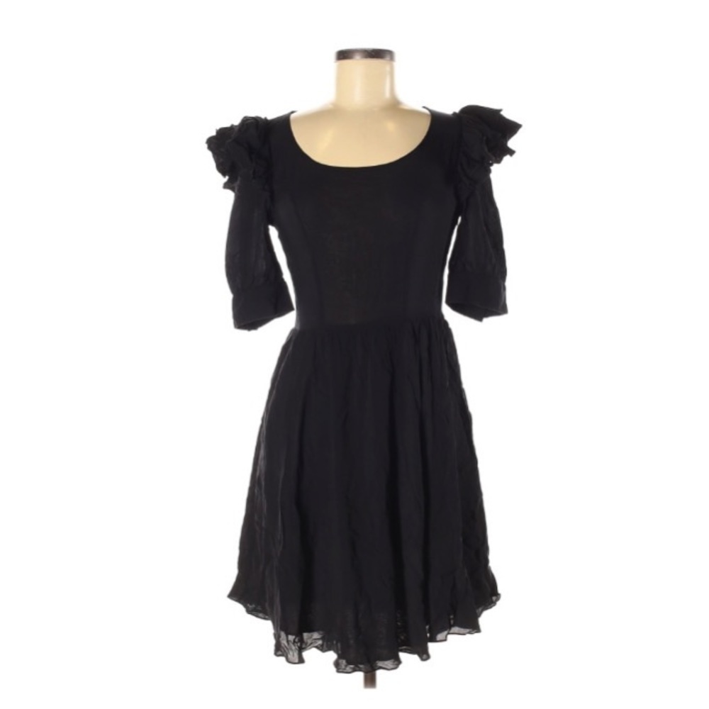 Rebecca Minkoff Ruffle screw button dress